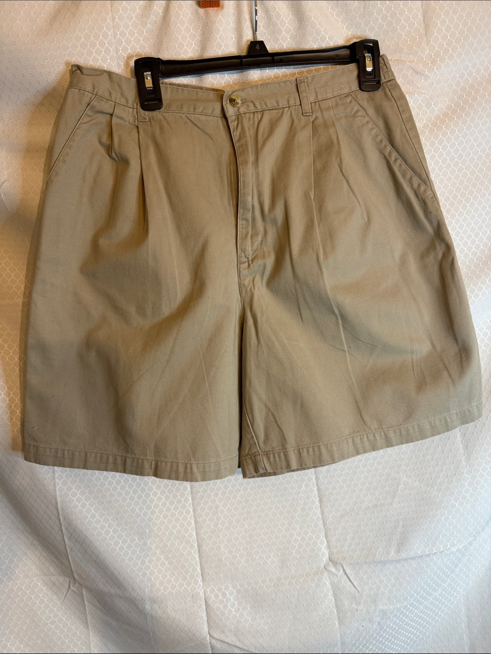 White Stag ladies Bermuda tan shorts in size 14